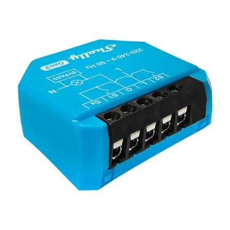 Shelly 1L Gen3 WiFi 1-channel non-neutral lighting controller